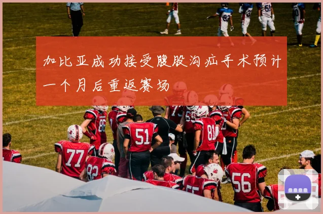 加比亚成功接受腹股沟疝手术预计一个月后重返赛场